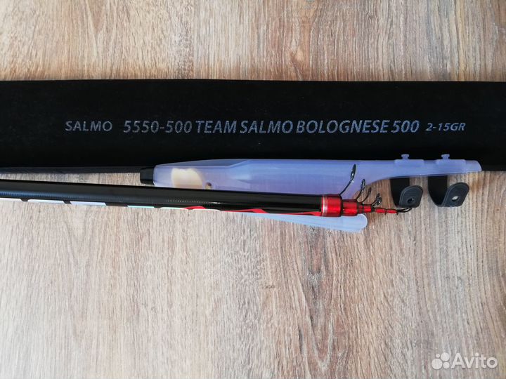 Удилище с кольцами team salmo bolognese 5.00