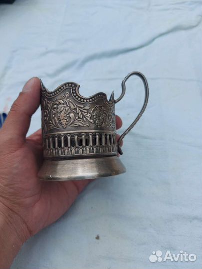 Подстаканник советский 1958 год