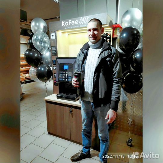 Кофейня самообслуживания новая