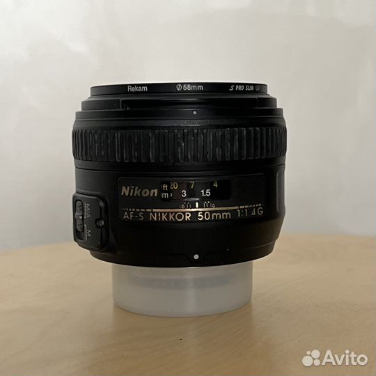 Объектив nikon 50mm f 1.4g af s nikkor