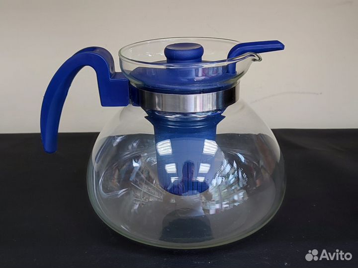 Чайник заварочный стеклянный 2 л