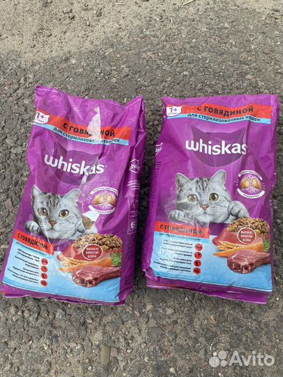 Корм для кошек whiskas