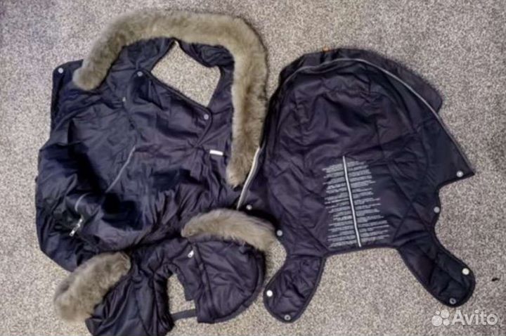 Зимний кит и овчина для stokke