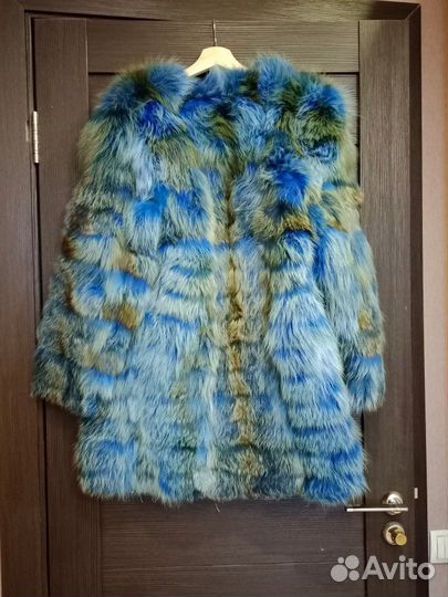 Шуба женская из лисы