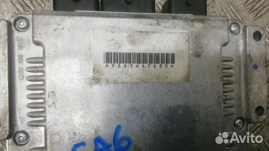 Блок управления двс citroen C8 (SEA06PC01)