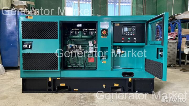 Электростанция 30 квт в кожухе