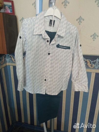 Костюм рубашка и брюки