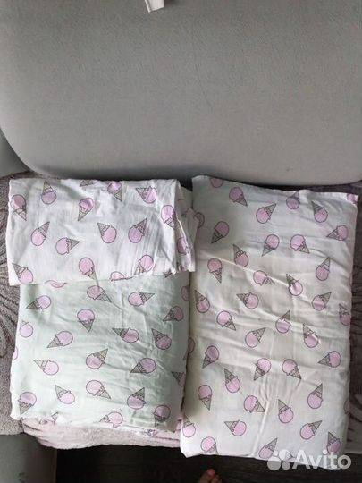 Бортики в детскую кроватку бу