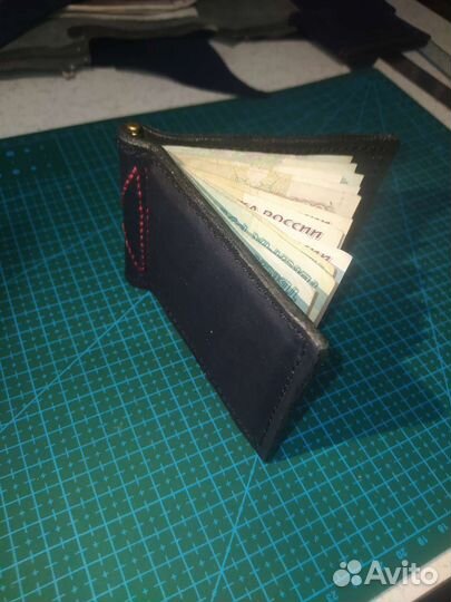 Зажим для денег ручная работа