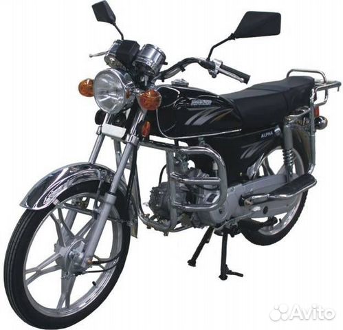 Мопед racer RC50 alpha черный