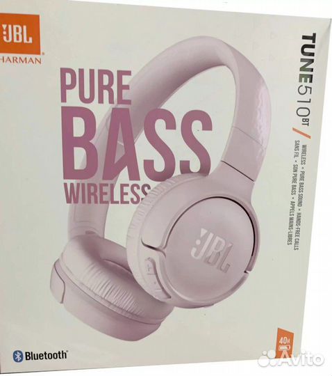 Беспроводные наушники jbl tune 510bt