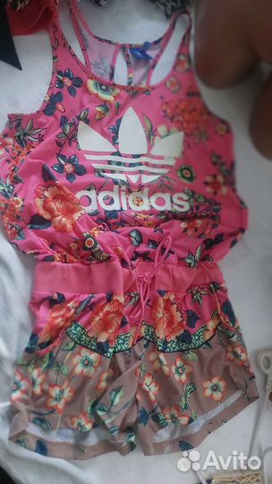 Adidas комбинезон шорты c3. р.46-48