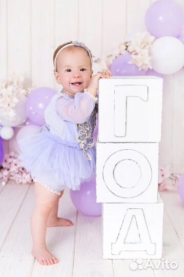 Фотосессия на годик ребёнка, smash cake - крушение