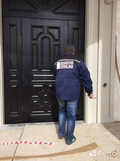 Дверь металлическая с зеркалом