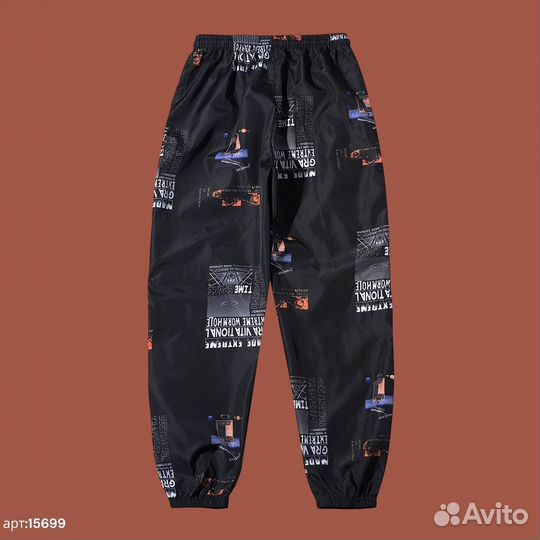 Спортивные штаны NO name В стиле хип хоп С утяжкой