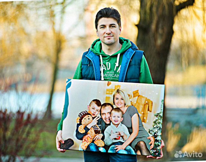 Портрет на холсте 30х40