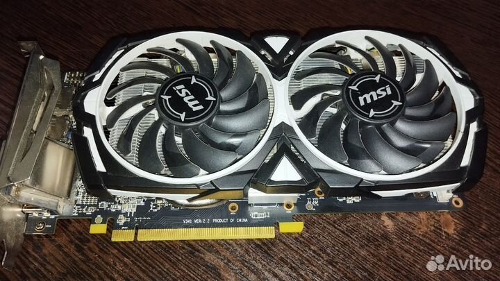 Видеокарта RX570 4 GB MSI Armor