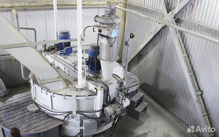 Планетарный бетоносмеситель MP 1875/1250 со скипом