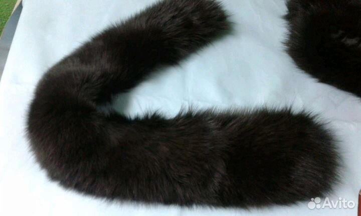 Воротник песец и чернобурки