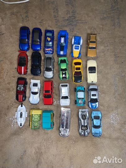 Машинки hotwheels и matchbox