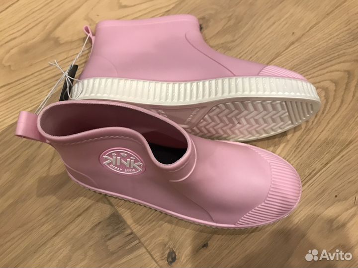 Полусапожки резиновые (kinka, кинка), новые