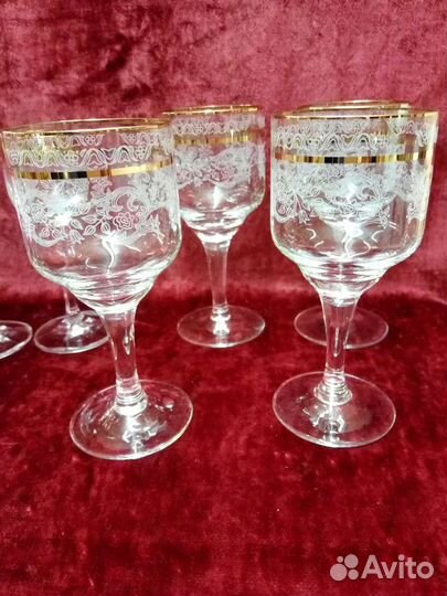 Рюмки Богемия Чехословакия