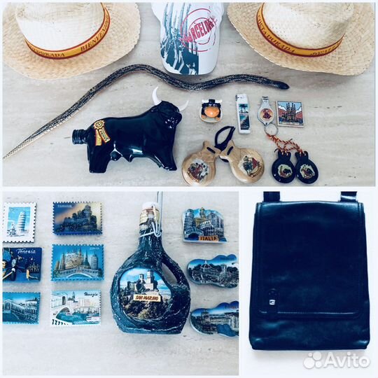 Сувениры из Испании, Италии