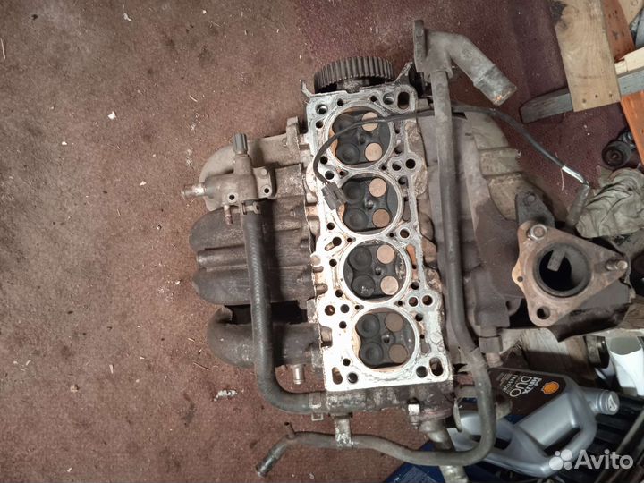 Двигатель мазда демио 1.3 B3 с навесным