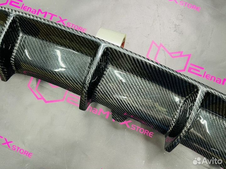 Диффузор BMW F30 M tech карбон