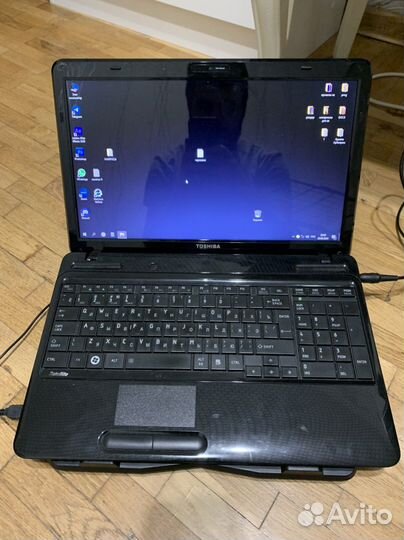 Ноутбук+подставка+мышка Toshiba i3/SSD/6gb