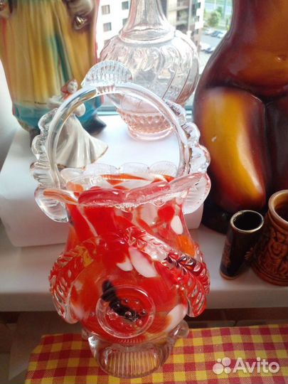 Вещи СССР Статуэтка,ваза,штоф,хрусталь