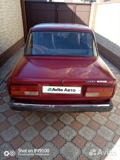 ВАЗ 2107 1.6 МТ, 2005, 44 700 км