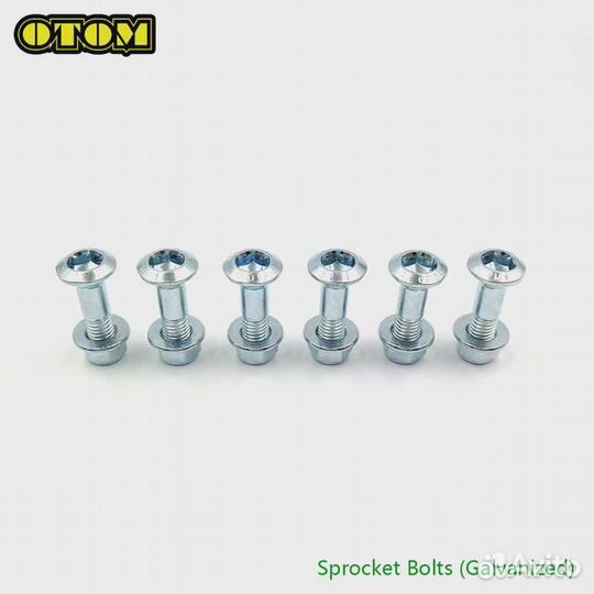 Болты крепления задней звезды otom (комплект 6шт)