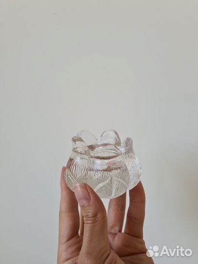 Подсвечник винтажный хрусталь