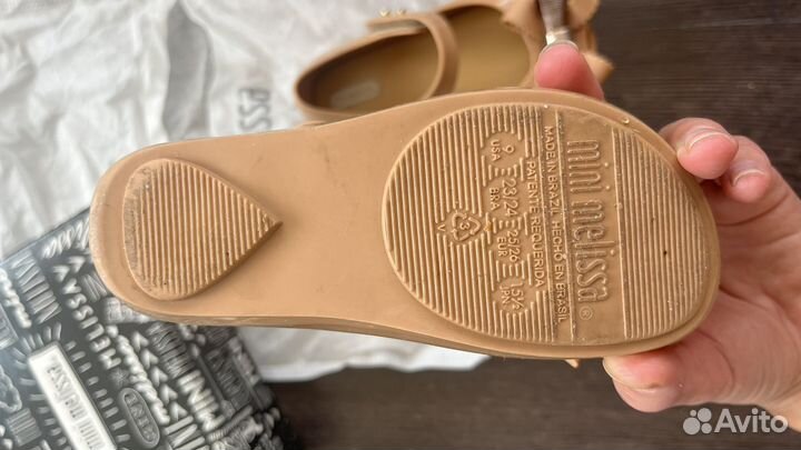 Туфли mini melissa 25/26