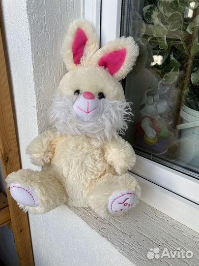 Мягкая игрушка заяц