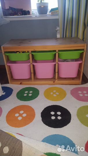 Стеллаж для игрушек IKEA ковер икеа