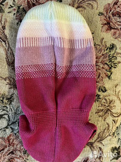 Шапка шлем для девочек 50