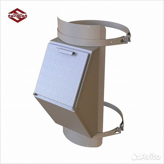 Клапан загрузочный для мусоропровода