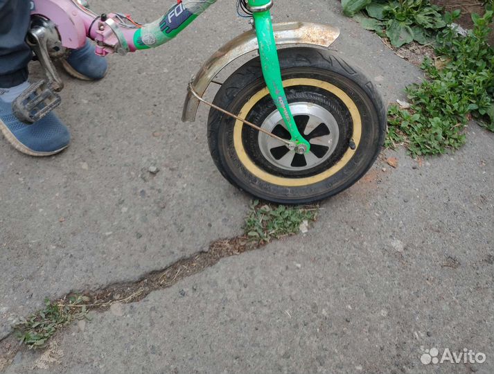 Мотор колесо, от героскутера