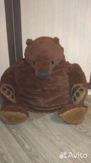 Мягкая игрушка IKEA Медведь,Панда djungelskog