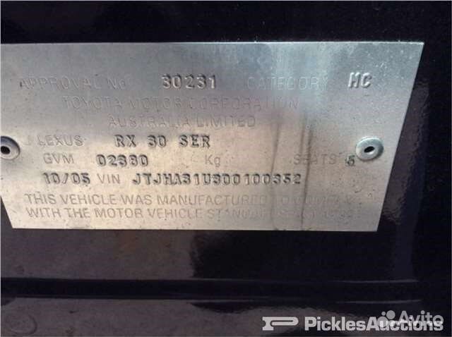 Разбор на запчасти Lexus RX