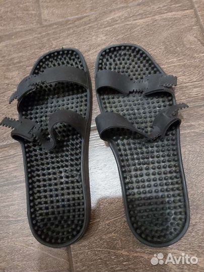 Шлепки массажные 42р