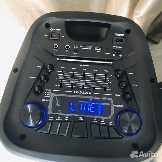 Bluetooth колонка напольная 100вт 20-61 караоке