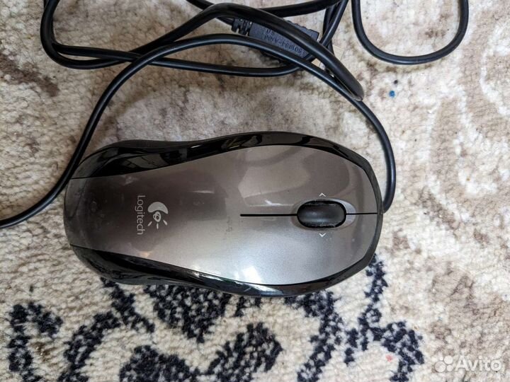 Мышь проводная Logitech