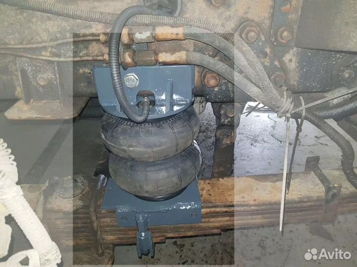 Пневмоподвеска для маз Зубренок, передняя ось