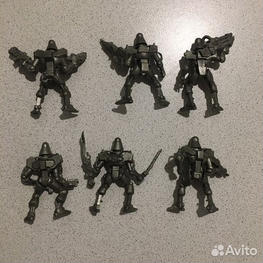 Битвы Fantasy твёрдый пластик Кибер-скелеты