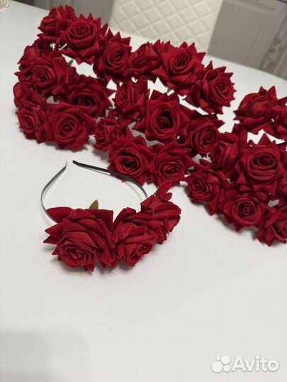 Ободки с цветами