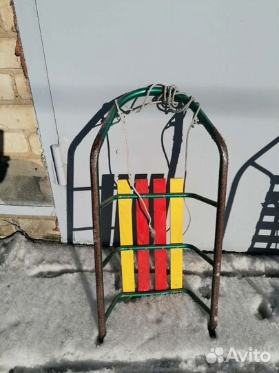 Детские зимние санки