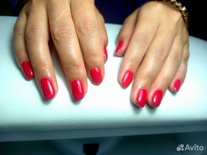 Маникюр с покрытием гель лак